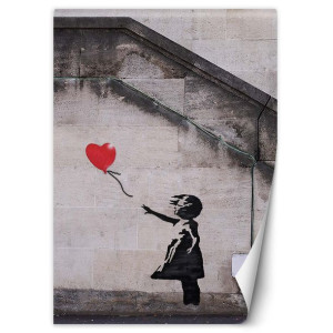 Fototapeta Banksy Dziewczynka z balonikiem 150x210