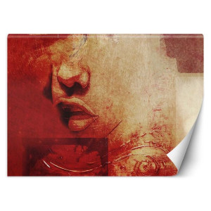 Fototapeta Delikatne kobiece usta 400x280