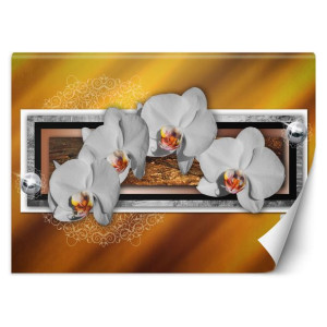 Fototapeta Geometria i orchidee 150x105