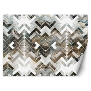 Fototapeta Geometryczny wzór w jodełkę 250x175