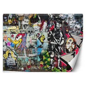 Fototapeta Graffiti - kolorowy styl ulicy 250x175