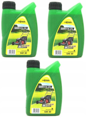 Olej Mineralny Do Kosiareki Garden Sae30 0,6l X3szt