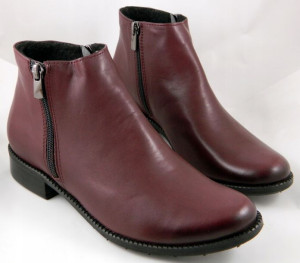 Uni-19 Wygodne Stylowe Niskie Botki Skóra Nat 37