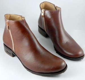 Uni-19 Wygodne Stylowe Niskie Botki Skóra Nat 37