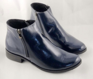 Uni-19 Wygodne Stylowe Niskie Botki Skóra Nat 41