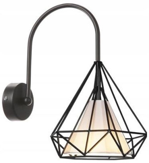 Lampa Ścienna Kinkiet W Stylu Loft E27 Bello Metal