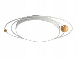 Plafon Lampa Sufitowa White Galaxy Biała Loft 50 Cm