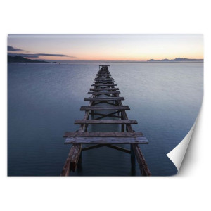 Fototapeta Jezioro z pomostem 150x105