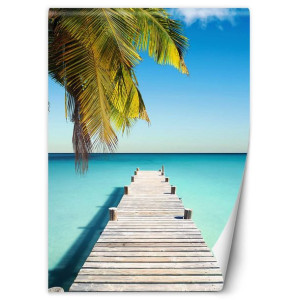 Fototapeta Mostek w tropikalny ocean 100x140