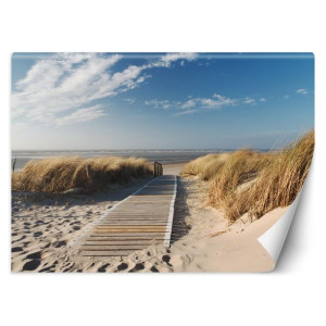Fototapeta Morski pejzaż - zejście na plażę 368x254