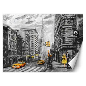 Fototapeta Nowy Jork taxi 350x245