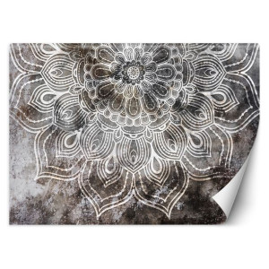 Fototapeta Szara mandala 100x70