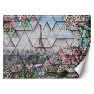 Fototapeta Wieża Eiffla wiosną 200x140