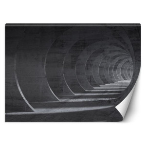 Fototapeta Tunel szary 3D 450x315