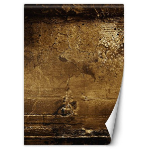 Fototapeta Zaniedbana ściana piwnicy 100x140