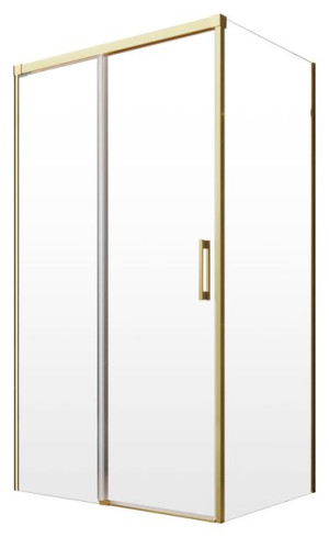 Kabina prysznic Idea KDJ Gold 100x110x200,5 RADAWAY LEWA złota
