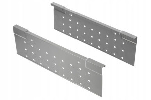 Bok Metalowy Boxside Modern Box Kwadrat L450 Szary