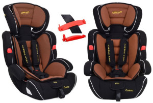 Fotelik Summer Baby Cosmo 9 - 36 Kg Brązowy + Gratis