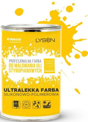 Farba zółta 1l do uli styropianowych PUSZKA pasieka ul ule