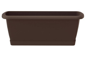 Doniczka balkonowa 40 x 15cm Skrzynka + podstawka