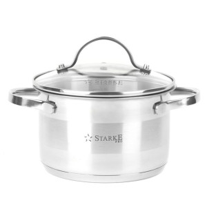 Garnek Starke Pro Gemini 2 l stalowy indukcja