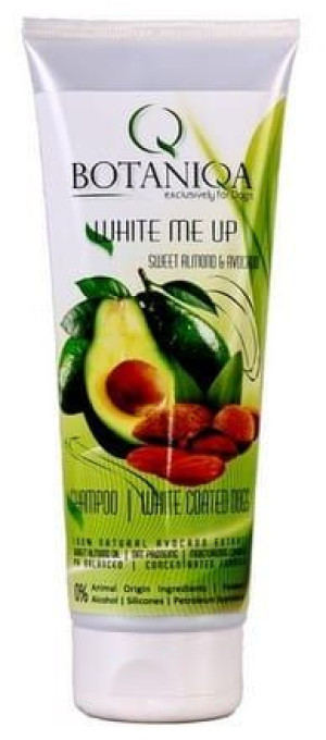 Botaniqa White Me Up Sweet Almond & Avocado Szampon - połysk i blask 250ml