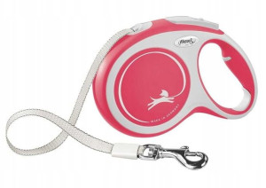 Flexi Comfort Smycz taśma L 8m czerwona do 50kg