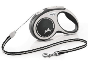 Flexi New Comfort Smycz linka S 5m czarna [FL-2847]
