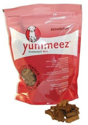 Yummeez bezzbożowe Kosteczki Dziczyzna 175g