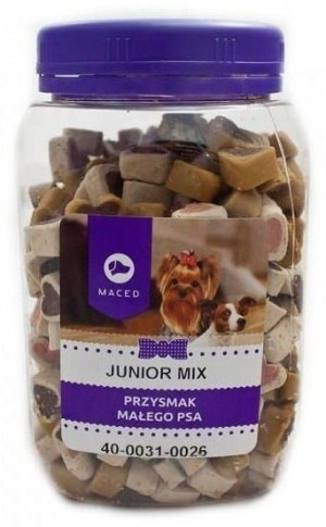 Maced Mięsne kostki Junior Mix słoik 300g