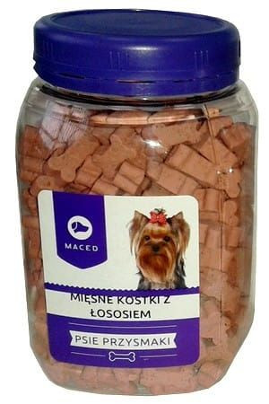 Maced Sport Up! Mięsne kostki z olejem z łososia słoik 300g