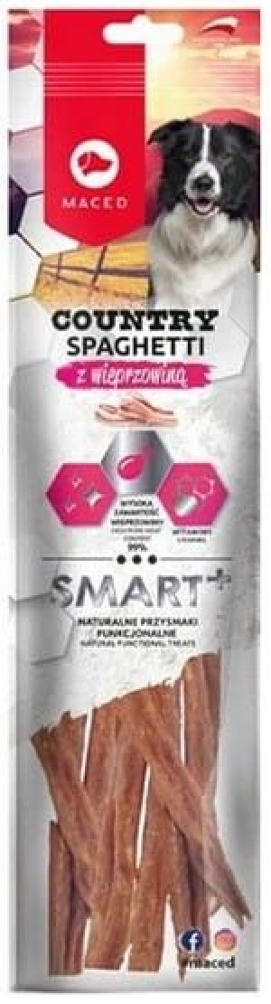 Maced Spaghetti Country Smart+ z wieprzowiną 40g