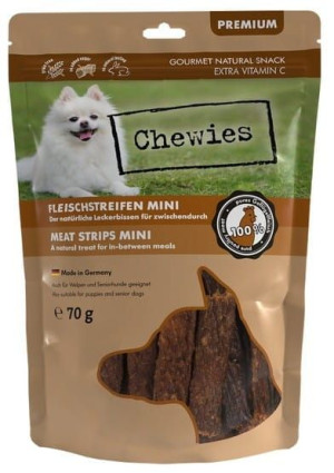Chewies Mini Meat Strips Drób 70g