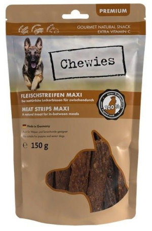 Chewies Maxi Meat Strips Drób 150g