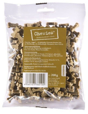 Chewies Training Kosteczki Maxi Warzywa 200g
