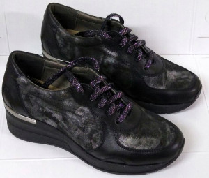 Wygodne Lekkie Sneakersy Tenisówki Skóra Uni-30 41