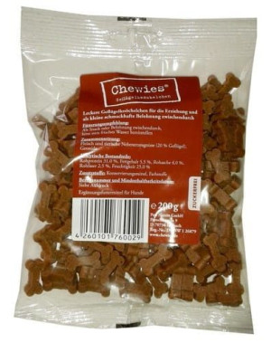Chewies Training Kosteczki Maxi Drób 200g