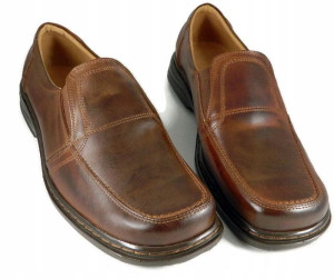 Lekkie Wygodne Mokasyny Półbuty Skóra Naturalna 40