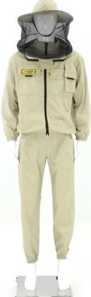 Bluza pszczelarska z kapeluszem XXXL prezent pasieka ul ule odzież
