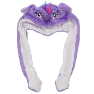 Świecąca LED Czapka Z Ruchomymi Uszami Jednorożec Kigurumi