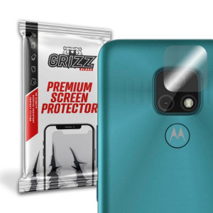 Niepękające szkło hybrydowe na aparat obiektyw do Motorola Moto E7