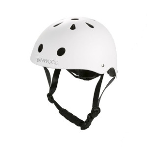 Kask rowerowy dziecięcy Banwood White