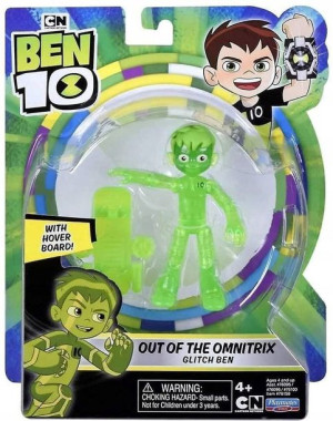 Ben 10 Figurka Ben Tennyson Glitch Omnitrix