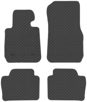 BMW 3 F30 F31 2012-2018 Dywaniki CZARNE