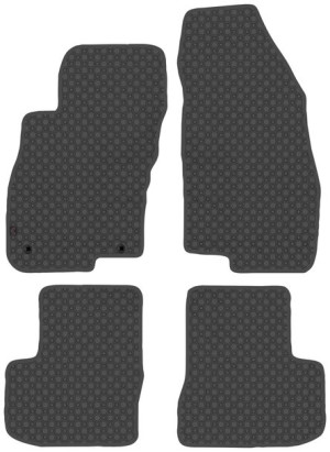 Fiat Grande Punto 2005-2009 Dywaniki CZARNE