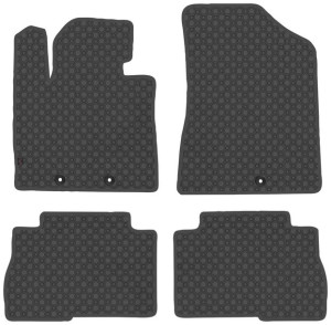 Hyundai Santa Fe III 12-15 Dywaniki CZARNE
