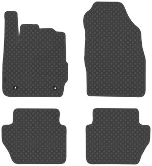 Ford Fiesta MK6 FL 2011-2017 Dywaniki CZARNE