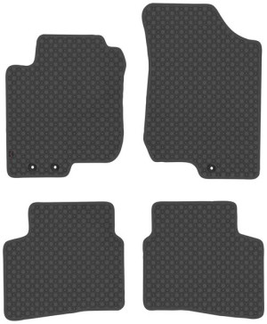 Kia Ceed I 5D 2010-2012 Dywaniki CZARNE