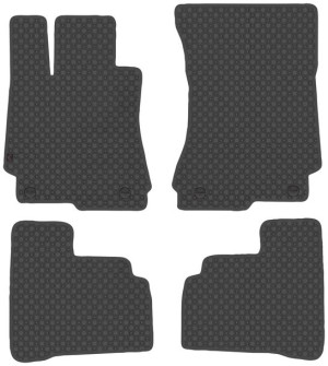S-Klasa W221 Short 2005-2013 Dywaniki CZARNE