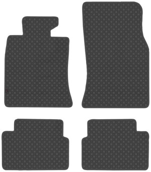 Mini Clubman I 2007-2014 Dywaniki CZARNE